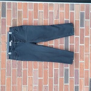 Chico's black cropped jeans